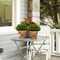 Artificial Mini Potted Plants 4 Pack Faux Decorative Plants Green Brown